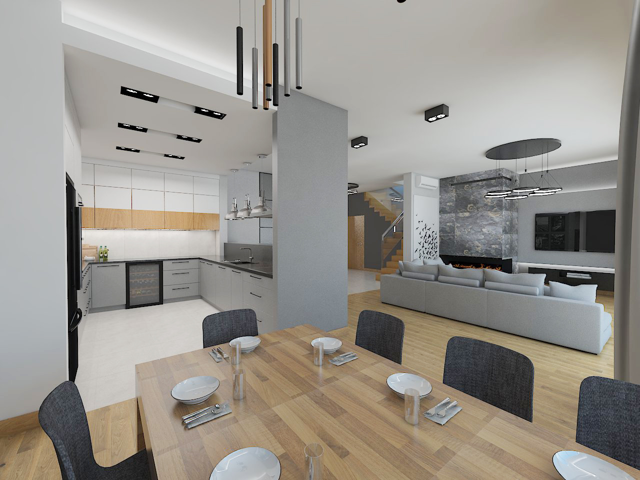 Kucnia / Jadalnia / Salon